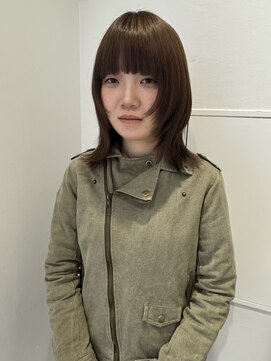 ローレンジウ(LOREN JU) ハッシュカット/小顔/ココアベージュ/オリーブグレー/名駅名古屋