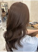 【Misaki】アプリエカラーで作る透明感ベージュ