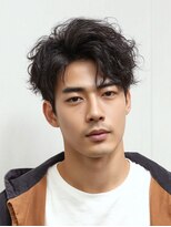 サロンリベルテ(salon Liberte)&nbsp;若作りしすぎない◎大人ビジネスメンズヘアアップバングツーブロ