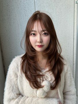 天神美容室 天神レイヤーカットハッシュカット