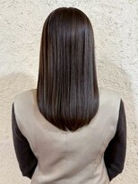 プリモ ココ 鍋島店(Primo coco.)&nbsp;髪質改善トリートメント ストレート アッシュブラウン 美髪 20代