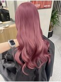 インナーカラー/トリートメント/デザインカラー/ペールピンク