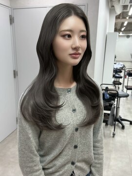 トレヘアー 京都 烏丸(tRe hair) シルバーグレージュ/透明感カラー/韓国/艶髪/髪質改善