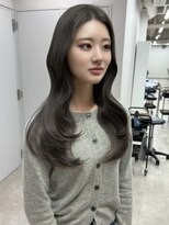 トレヘアー 京都 烏丸(tRe hair) シルバーグレージュ/透明感カラー/韓国/艶髪/髪質改善