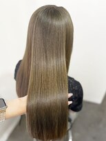 サラジュ 仁川店(SARAJU) 【透明感カラー特化】 ブリーチなし×オリーブベージュ