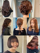 《こだわりの柔らかなstyie/ひとくせお洒落なhairarrange》 片山穂香 @hnpn928
