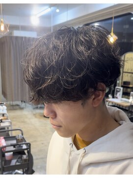 ルーメン 岐阜(ROOO MEN) ナチュラルに決まるシャドウパーマ
