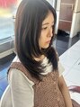 ヘアメイク パッセージノエ 浜田山店(Passage noe) 重たさを残しつつ動きを出したハイレイヤースタイル