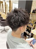 メンズツイストスパイラルパーマ　【メンズヘア/スパイラル】