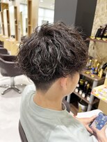 デザイニングヘアードゥ(designing hair Deux) メンズツイストスパイラルパーマ 【メンズヘア/スパイラル】