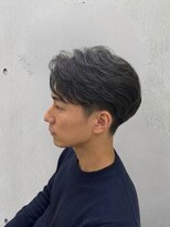 アッシュ 八王子みなみ野店(Ash)&nbsp;センターパート×フェザーパーマ　八王子みなみ野