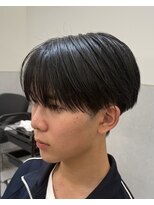 ビカム 名駅EAST(become) シースルーラウンドマッシュ/ナチュラル/メンズ縮毛矯正/名古屋