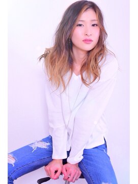 ル ジャルダン ヘアー プロデュース(Le.jardin hair produce) ゆるふわグラデーションスタイル