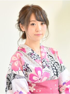 フーガヘアー 元住吉店(FUGA hair) 華やかなダウン浴衣夏アレンジヘア☆彡