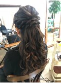 定番ロングハーフアレンジ【ヘアアレンジ　立川南/立川/袴/袴】