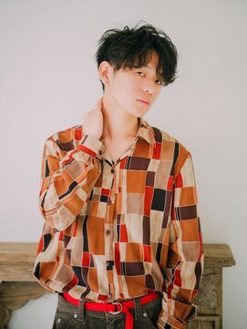 フラミューム 関内店(flammeum) ツーブロ無造作マッシュ【関内 馬車道】