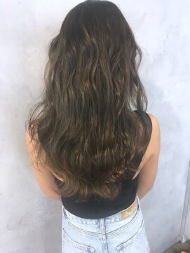 エイトセカンド 新宿三丁目店(EIGHT second) EIGHT second 新宿三丁目店 【土屋】 カーキベージュハイライト