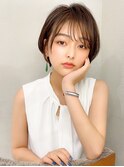 LallYou　錦糸町　ラベージュ耳かけショート