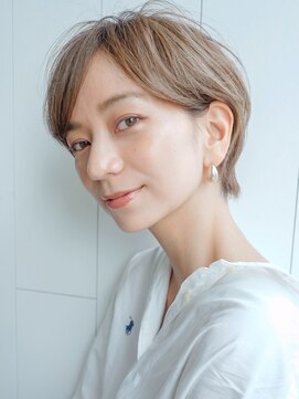アイティー バイ アルバム 中野店(IT by ALBUM) マッシュショート_エアリーミディショートパーマ_28160