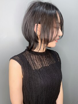 ラウンジ モリオ イケブクロ(Lounge MORIO Ikebukuro) 【morio池袋】綺麗でかっこいい黒髪くびれショート♪