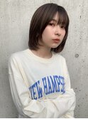 ハッシュカット/グレージュ/デザインカラー/ツートンカラー/町田