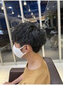 束間ショートマッシュ
