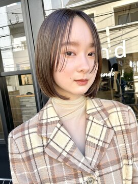 サンド 表参道(sand) 小顔になれるボブ！