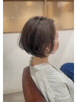 サロン(SALON) 『SALON』20代30代40代大人可愛いショートボブ×グレージュ