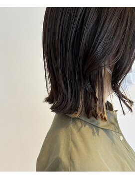 ヘアーサロン フーガ 春日部店(HAIR SALON fuuga) イヤリングカラーボブ