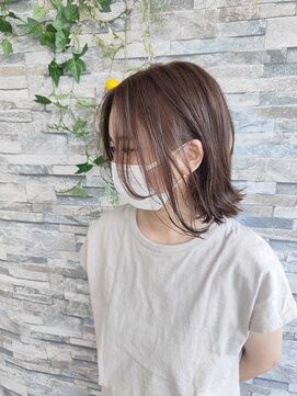 アイビー ヘアーアンドパーソナルカラー(I'B Hair & Personal Color) 【I'B】20代30代40代◎スプリングベージュ×外ハネボブ