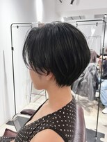 サルファ ヘアデザイン 名古屋 丸の内(S.ALPHA HAIR DESIGN)&nbsp;黒髪タイトショート