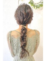 ラフ 八乙女(Rough)&nbsp;＊パーティーアレンジ編みおろしヘア//Rough八乙女/3