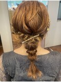 金箔玉ねぎヘアー