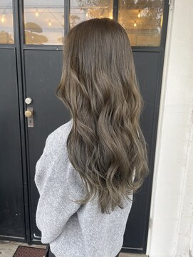 ボアップ 新居浜店(boappu) #オリーブベージュ #オリーブカラー #透明感カラー