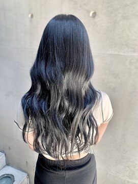 ディア(.eer) 【.eer/ディア】ブルーブラック/韓国風ヘア/暗染/就活カラー