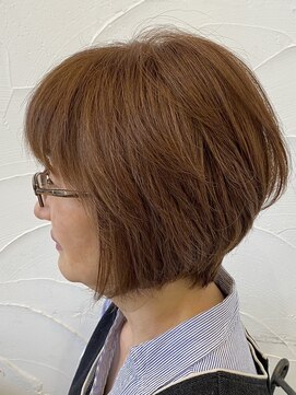 レ モーリア デフィ defi ヘアメイク 【レモーリア】お客様スタイル　ふんわりショートボブ