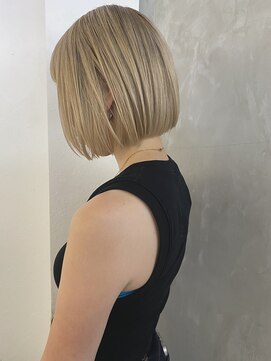 ソイ コンク 下北沢(soi conc) high blond/ハイトーンボブ/bob