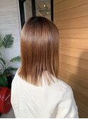 切りっぱなしスタイル