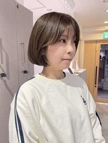 ヨーク(YOKE)&nbsp;【 YOKE 】ミニボブ重ためボブ韓国ボブ顔まわりレイヤー小顔