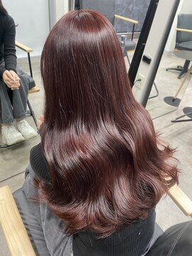 オグジュアリー 表参道(aux.) 《Akari》 cherry red