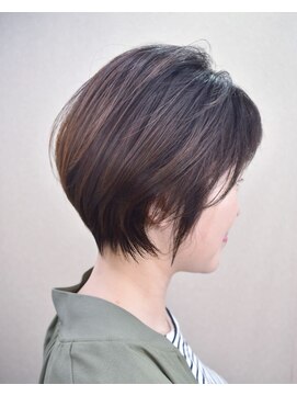 ヘアスタジオヘーフリヒ(HAIR STUDIO HoFLICH) 浜松ショート/浜松ショートが得意/浜松ショートヘア/40代髪型