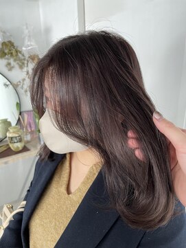 グラフ 立川(Graph.) 透明感カラー/オリーブカラー/オリーブブラウン