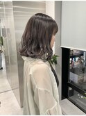 アレンジ楽しめるアッシュカラー♪