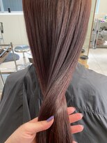 ローレンアオ(LOREN AO)&nbsp;暖色カラー/ロング/ワインレッド/ニュアンスカラー/イメチェン