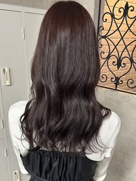 ルノン フィージュ(LUNON fieju) ボルドーブラウンカラー/ブリーチなし/艶髪/韓国