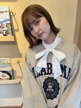 スニュウ(snuw) ミディアムヘア