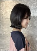 顎ラインボブ ミニボブ 外ハネボブ くびれボブ エギョモリ
