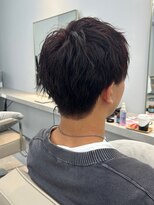 ネイロ 北千住(NeiRo)&nbsp;メンズマッシュツーブロ刈り上げ波巻きツイストスパイラルパーマ