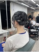 ツイン編み込み