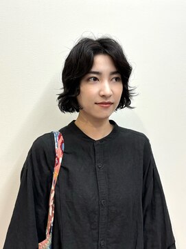 ナイアバイアヌエヌエ(naia by anuenue) ボブ×ニュアンスパーマ